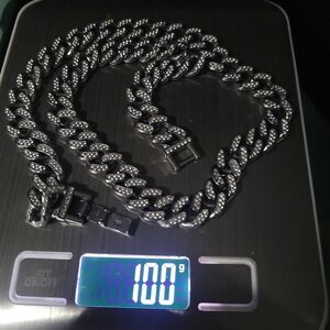 Men's Silver Chain Necklace